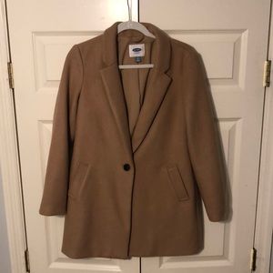 Old Navy Soft-Brushed Button-Front Coat! - NWOT